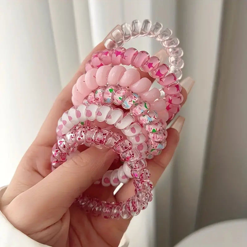 Jelly Hair Tie - 6pcs