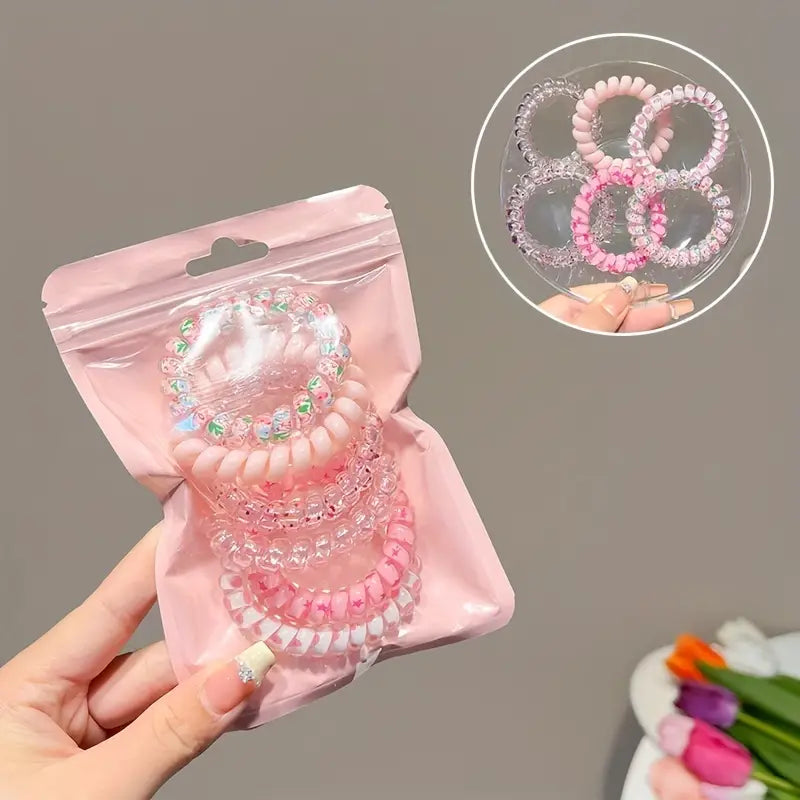 Jelly Hair Tie - 6pcs